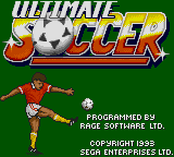 Ultimate Soccer screenshot 4 for Sega Game Gear